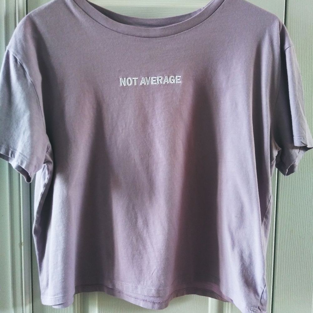 Crop Top , LightPurple, Medium, H&M Divided
